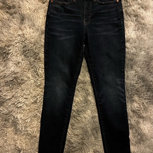 Women's Dark Blue Jeans - Picture 1 of 3
